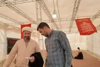 بازدید مسئول دفتر نمایندگی ولی‌فقیه در قرارگاه نجف اشرف از روند خدمات‌رسانی در مرز خسروی