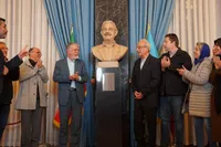 سردیس حسن ریاحی، موسیقی‌دان رونمایی شد