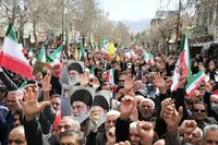 تصاویر / راهپیمایی باشکوه مردم یاسوج در محکومیت جنایات آمریکا و رژیم صهیونسیتی