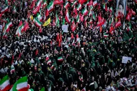 تصاویر/ تجمع مردمی «جان فدای همدان»