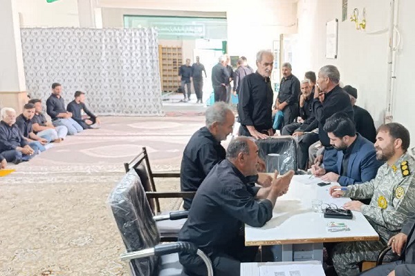 برگزاری طرح «نذر خدمت» در مسجد جامع باروق