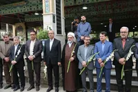 تجدید میثاق استاندار کرمانشاه و مدیران استان با آرمان‌های شهید