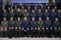 دیدار وابستگان نظامی خارجی مقیم تهران با فرمانده نهاجا+ فیلم