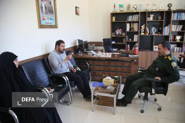 دیدار با انجمن ادبی دفاع مقدس خراسان شمالی