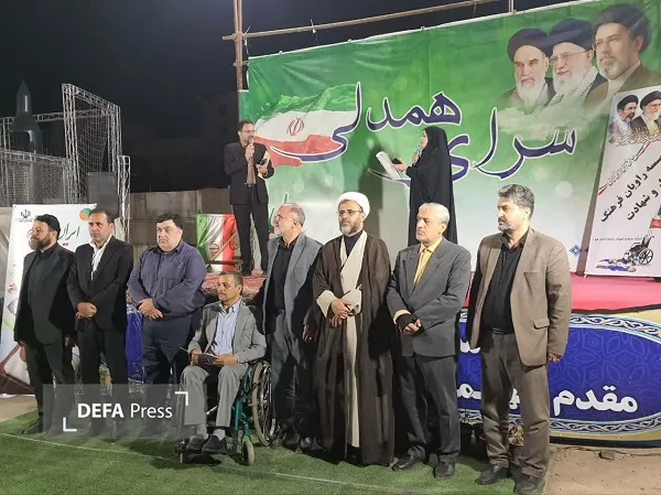 تجلیل از خانواده های شهدای سوم خرداد در تجمعات شبانه قم