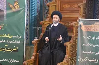 تصاویر/ مراسم بزرگداشت آیت‌الله «سید ابراهیم سیدحاتمی» در اردبیل