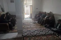 مدیران بنیاد و فرهنگ ارشاد کرمان با خانواده شهدای ناو دنا و دفاع مقدس در بردسیر دیدار کردند
