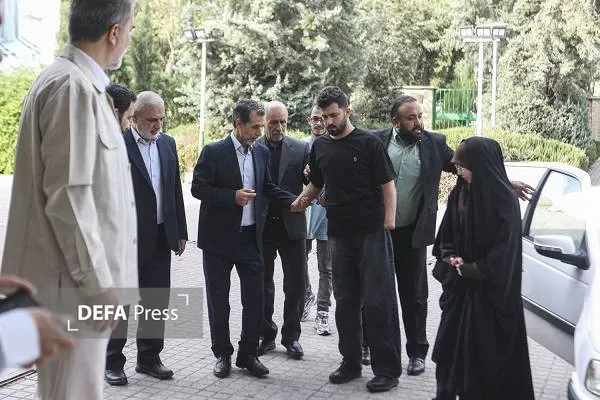 دیدار جامعه قرآنی با جانباز حسین محمدی