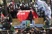 تشییع پیکر مطهر قائد شهید امت در نجف اشرف