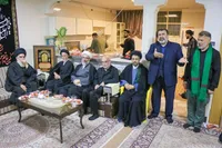تصاویر/ دیدار اعضای کنگره شهدای قم با خانواده شهید «بهاءالدینی»