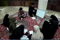 فیلم/ موزه دفاع مقدس شعبه یزد مدرسه شجره طیبه میناب