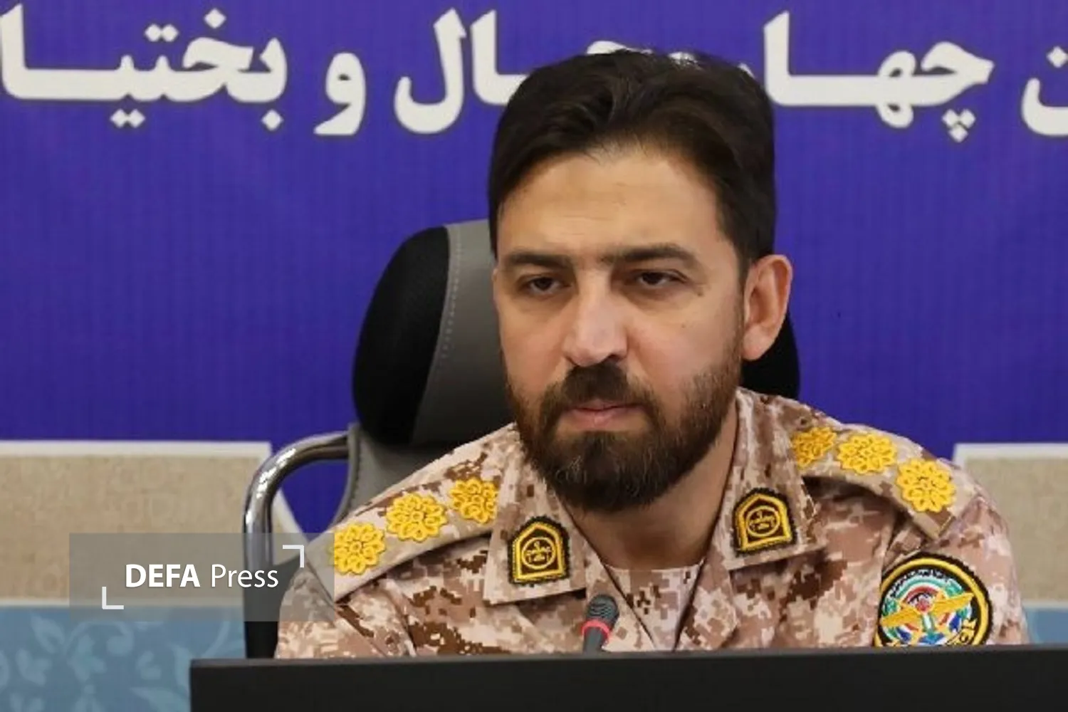 تصاویر/ نشست خبری هفته دفاع مقدس در چهارمحال و بختیاری