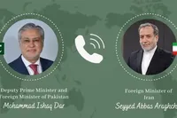 گفت‌وگوی تلفنی وزرای امور خارجه ایران و پاکستان