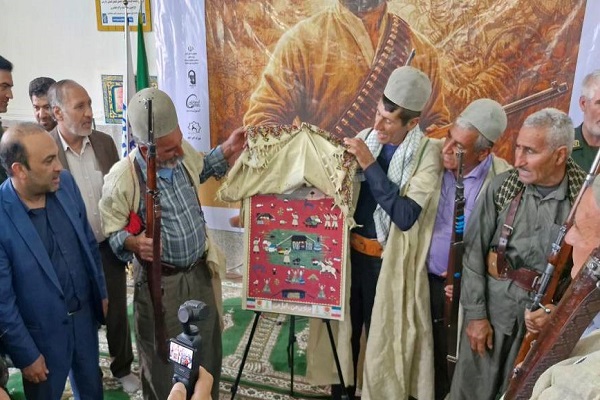برگزاری مراسم روایت‌گری «حماسه برنو‌ها در کوه سیاه» در دهدشت+ تصاویر