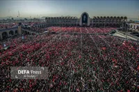 Героическое прощание иранского народа с павшим лидером Уммы