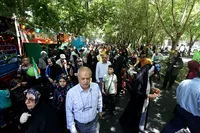 تصاویر/ مهمانی کیلومتری غدیر در اصفهان