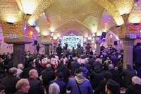 تصاویر/ مراسم سالگرد شهدای قیام ۲۹ بهمن تبریز در مسجد مقبره