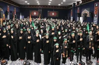 پرچم‌داران کوچک عاشورا در کرمانشاه قد علم کردند