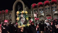 تصاویر/ وداع تاریخی با رهبر شهید با حضور گسترده مردم