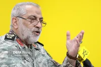 فیلم/ سردار شکارچی: مصمم به خونخواهی رهبر شهید و شهدای میناب هستیم