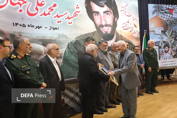 قدردانی برادر شهید جهان آرا از برگزار کنندگان نخستین یادواره فاتح خرمشهر