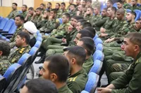 تصاویر/ مراسم گرامیداشت هفته دفاع مقدس و روز سرباز در اداره کل حفظ آثار دفاع مقدس آذربایجان غربی