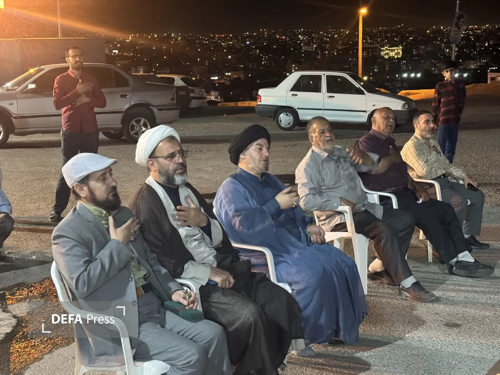 مراسم سوم خرداد در یادمان کوه خضر نبی