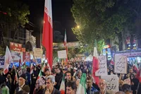 تصاویر/ استمرار حضور حماسی مردم خراسان‌شمالی در شصت و ششمین شب از شهادت قائد امت