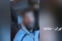 فیلم/ دستگیری یکی از اغتشاشگران پایتخت در اردبیل