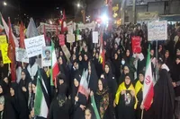 فیلم/ اجتماع نودوچهارم مردم ایلام واعلام همبستگی با ملت لبنان