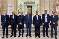 گفت‌وگوی سیدعباس صالحی با رییس کتابخانه ملی اسپانیا