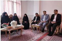 دیدار مسئولان زنجان با خانواده شهیدان سید «محمد و سید طاها بهشتی‌نژاد»
