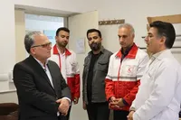 امدادگران هلال‌احمر سربازان گمنام عرصه خدمت هستند
