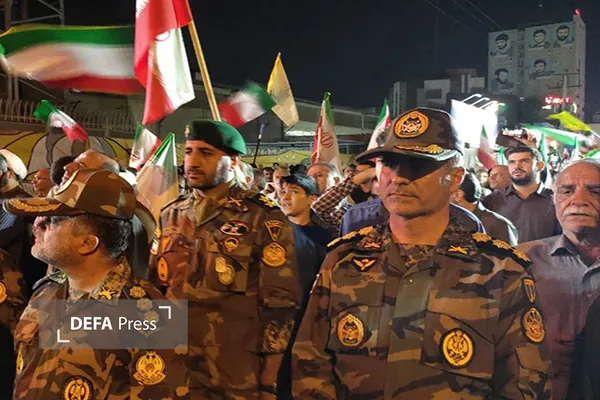تجمعات مردمی اهواز