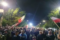 تصاویر/ حماسه همدلی در دهلران: تجدید بیعت با رهبر و حمایت از رزمندگان