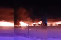 فیلم/ شعله‌های اغتشاش بر پیکر اموال عمومی در اردبیل