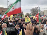 تصاویر/حضور حماسی مردم ارومیه در راهپیمایی روز قدس