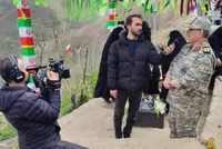مراسم باشکوه دومین سالگرد شهدای خدمت در ورزقان برگزار شد