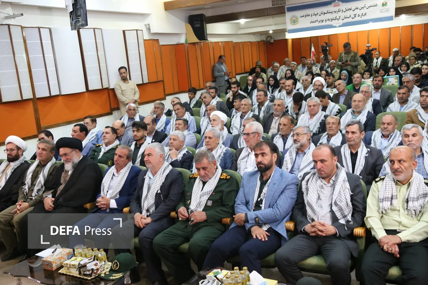 تصاویر/ هفتمین همایش تجلیل از پیشکسوتان جهاد و مقاومت کهگیلویه و بویراحمد