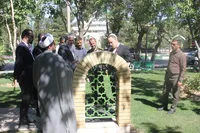 بازدید مسئولان استان مرکزی از یادمان‌های شهدای گمنام اراک+ تصاویر