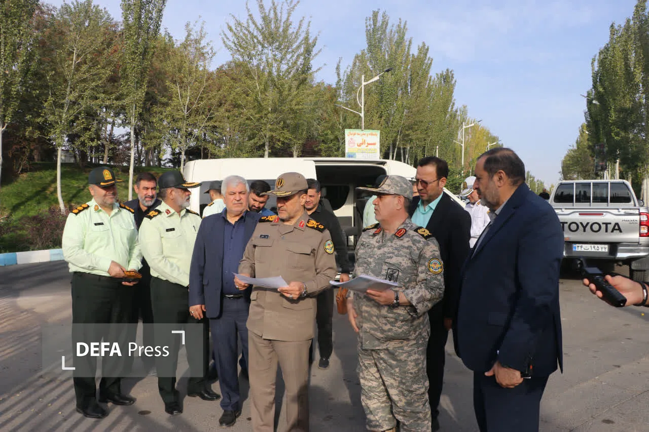 بازدید سردار کارگر از موزه دفاع مقدس و مقاومت آذربایجان‌شرقی