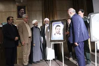 تصاویر/ آیین نامگذاری سالن سبز تالار فرهنگ و هنر قم به نام خبرنگار شهید «سلیمی»