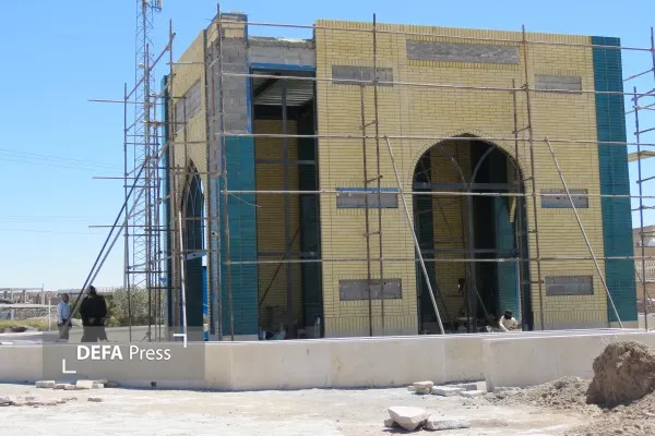 حضور جناب سرهنگ جوان در یادمان شهید گمنام شهر جدید بینالود