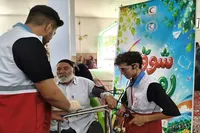 اردوی جهادی «نذر خدمت» در روستای شیرین‌آباد ملایر + تصاویر