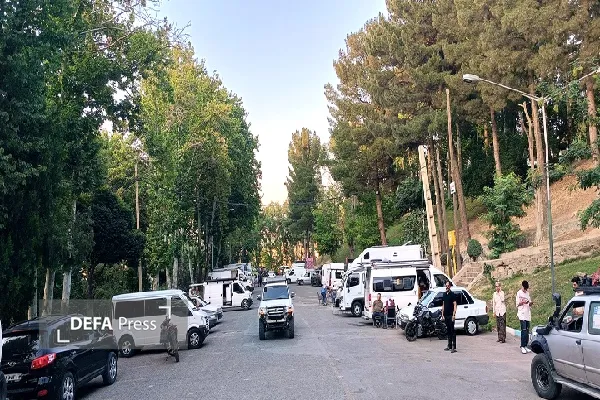کاروان ملی کمپینگ و کاروانینگ ایران به کردستان رسید