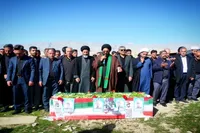 تصاویر/ تشییع شهیدمدافع وطن «ابوالفضل نصرالهی» در آبدانان