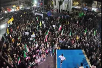 فیلم/ ده‌ها هزار نفر ایلامی هرشب جانفدای ایران هستند