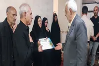 تصاویر/ دیدار سردار کوشکی با خانواده شهید «شهیدی بهلولی» از شهدای جنگ تحمیلی سوم