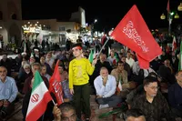 تصاویر/ اجتماع مداحان یزدی در سوگ قائد امت