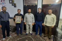 تجلیل از ۴۸ ماه مجاهدت پیشکسوت فهرجی در دوران دفاع مقدس